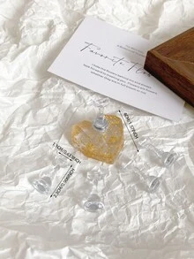 美甲装饰品，渐变粉蓝白红粉色椭圆形和长方形，配5个金色合金支架，韩式美甲饰品配件，美甲展示工具和道具 - 彩色 - 查看 13