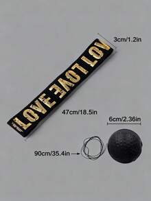 RPPR Bộ 1 bóng tập phản xạ đấm bốc - 1 bóng đấm bốc, 1 băng đeo đầu, thích hợp cho tập luyện hàng ngày, unisex (Đen/Đỏ) - Nhiều màu - Xem 12