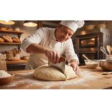 不锈钢金属刮刀套装 - 烤盘刮刀、扁平刮刀、煎饼翻铲、汉堡铲 - 金属厨具配件，适用于烧烤、平底铸铁煎锅 - 木柄鏟子粉切四件套 - 查看 10