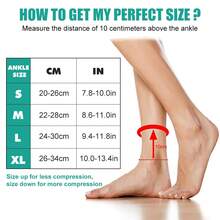 1pc Ankle Brace For Women Men, Adjustable Ankle Support Brace Compression Ankle Brace Sleeve Wrap, Ankle Stabilizer Brace For Sports Running Volleyball, Youth Support - Multicolor - View 4