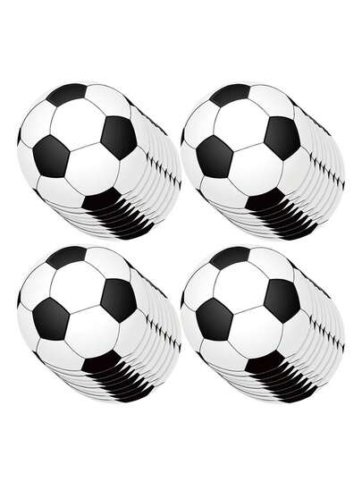 10/20张足球主题贴纸，DIY装饰贴纸，适用于礼品包装、防水、DIY工艺、剪贴簿、装饰、派对等场合，例如生日、体育赛事、节日庆典、日常装饰