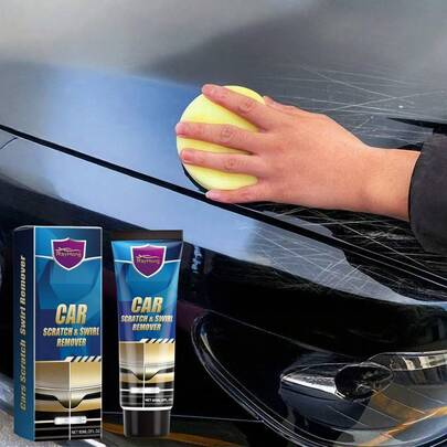rayhong Car Scratch Repair Paste, Car Maintenance Refinishing Paint Scratch Abrasion Polishing Repair Paste