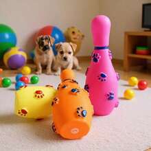 Bowling Pet Toy Sounding Vinyl Dog Cat Bb Puppies - PVC Bowling Balls - View 5