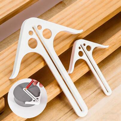 New Round Center Finder, Woodworking Center Marker, Center Locator For Measuring And Marking Circles On Wood, Construction Tool