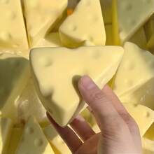 Watermelon Squishy Toy, Soft Slow Rebound Realistic High-Quality Creative Stress Relief Fidget Toy, Suitable For Summer - Multicolor - View 7