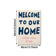 FajerminArt Optional Frames, Welcome Home Wall Art, Please Leave Before 9PM, Printed Poster, Welcome Poster, Corridor Art, Hand-Painted Prints, Corridor Decor Poster, Fun Printed Items - Multicolor - View 18