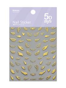 1片装星星、月亮、爱心美甲贴纸，DIY美甲装饰，Y2K风格3D美甲装饰 - 彩色 - 查看 18