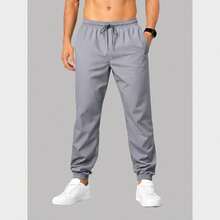 Men's Athletic Tactel Pants With Pockets – Lightweight, Comfortable - ASSORTED - View 4