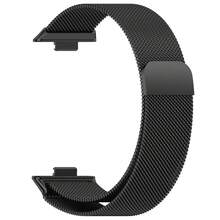 1pc Stainless Steel Milanese Loop Band Compatible With Huawei Watch Fit 4/4Pro, Magnetic Clasp Design, Suitable For Men And Women For Daily Life, Work, Party And Other Occasions - Rose Gold - View 9