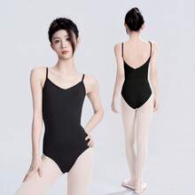 Áo liền quần ba lê Daydance1 dành cho nữ, kiểu dáng bất đối xứng, chất liệu lưới, không tay, thích hợp cho thể dục dụng cụ hoặc khiêu vũ. - màu đen - Xem 5