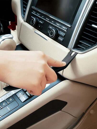 4/5件套专业汽车内饰拆卸工具套装 - 采用耐刮擦塑料撬棒制成，适用于汽车门板、卡扣和紧固件。