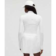 Lululemon Define Cropped Jacket Nulu LW3HWES - White - View 4