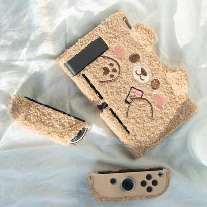 GeekShare Plush Bear Case Compatible With Switch