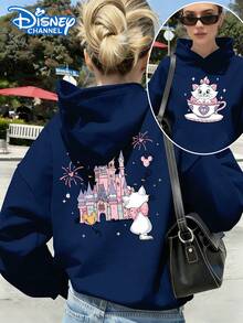 Disney Women Sweatshirts & Hoodies - Blue - View 1