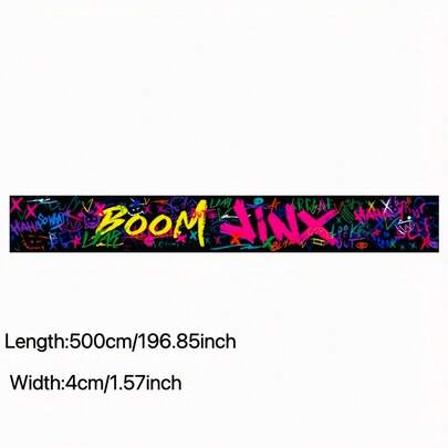 赛博朋克机甲风格防水胶带贴纸，塑料材质，适用于汽车、摩托车、自行车、电脑、平板电脑，是DIY爱好者和骑行爱好者的理想之选。