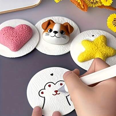 15pcs - 3D Round Compressed Paper Discs, Expandable Foam Art Craft Paper, Fun Paper Art For DIY Activities And Creative Projects - Ideal Gift, White Wood Pulp Cotton Compressed Facial Cleansing Pads, Ultra-Thin Compressed Discs, Absorb Water To Expand, Makeup Remover