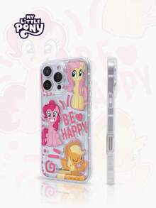 Hasbro MY LITTLE PONY Ốp điện thoại hoạt hình nữ tính chính hãng, trong suốt, tương thích với Apple iPhone 17, 17 Air, 17 Pro, 17 Pro Max, 11, 12, 13, 14, 15, 16 Pro, 16 Pro Max, 14 Plus, 15 Plus, 16 Plus, 15 Pro Max, 16 Pro, 16 Pro Max, XR, XS Max - Trong suốt 6 - Xem 4
