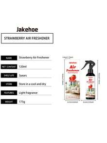 Assainisseur d'air parfumé à la fraise, purificateur d'air d'intérieur de bureau avec parfum longue durée - multicolore - Voir 6