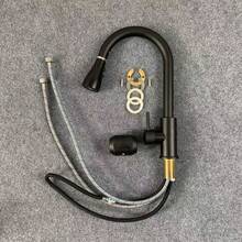 1 Set Pull-Out Cold & Hot Black Kitchen Faucet Suitable For Sink, 3 Modes (Aeration+Soft Water+Strong Spray), Cold/Hot Water Switch, 360° Extendable For Cleaning, Includes Installation Accessories And Inlet Hose Kitchen Items Kitchen Accessories Kitchen Tools - Black Upgrade Three Water Outlets - View 10