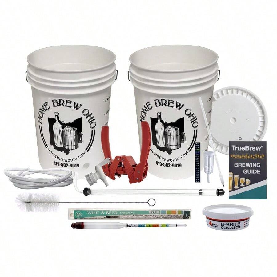 Bartender, Maestro Homebrew Beer Equipment Kit With Auto Siphon - View 1