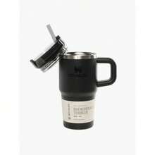 STANLEY - The Quencher H2.0 FlowState™ Tumbler 20OZ With Handle & Straw, Stainless Steel Vacuum Travel Mug, Leakproof Lid, Large Capacity Cup, Keeps Drinks Cold All Day, For Water, Coffee, Iced Drinks 10-12817-015 - 015 BLACK 2.0 - View 2