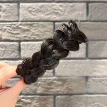 Handmade Braided Wig Headband, Fishbone Braid Wig Hair Hoop, Comb Hairband Hair Accessories HA2800 - Multicolor - View 11