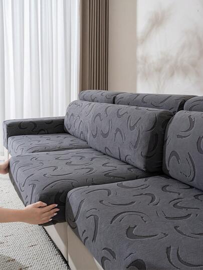 1 bộ bọc ghế sofa đa năng, phù hợp cho cả bốn mùa, chống trầy xước do mèo, có thể giặt máy/tay, không phai màu, đệm ghế sofa co giãn