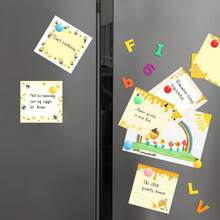 1/3/9 Tập Giấy Ghi Chú Tự Dính Hình Ong Mật - Tập Giấy Ghi Chú Danh Sách Việc Cần Làm, Quà Tặng Chủ Đề Ong cho Người Yêu Ong, Học Sinh, Giáo Viên, Phụ Nữ, Văn Phòng, Trường Học, Đồ Dùng Học Tập, Kích Thước 3x3 Inch - Một cỡ - Xem 4