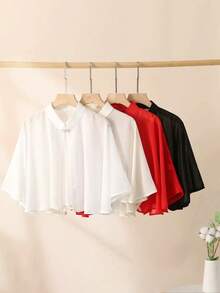 Lightweight Chiffon Shawl, Suitable For Dresses, Jumpsuits, Qipao As Outerwear - Multicolor - View 6