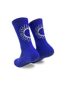 1 Pair Football Mid-Calf Socks With Terry Cloth Bottom, Moisture-Wicking Anti-Slip, Professional Adult Football Sports Socks - Multicolor - View 7