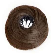 Búi tóc giả điều chỉnh được, dụng cụ tạo búi tóc bồng bềnh, phụ kiện tóc, dụng cụ tạo búi tóc hình bánh donut tự nhiên HA2731 - Nhiều màu - Xem 2