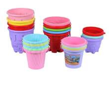 Thickened Beach Shovel And Bucket Set Outdoor Beach Park Sand Digging Tools Birthday Gift Holiday Gift Perfect Gift Gift [Random Accessory Color And Style] - Multicolor - View 8