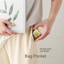 Lint Roller For Clothes, Reusable Pet Hair Remover, Washable Dust Cleaning Brush, Portable Lint Removal Tool - 綠色 - 查看 7
