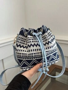 2026 Handbag For Women, Retro Fashionable Bucket Bag, Personalized Casual Clutch Purse - Multicolor - View 4