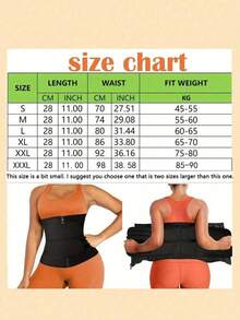 1pc Waist Trainer Belt, Designed To Sculpt Abdominal Lines, Self-Cultivation, Sweat Training, Adjustable Waist Belt Provides Lumbar Support, Suitable For Weight Loss Workouts, Home Exercises, Sports And Walking - Black - View 3