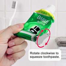 1-6 cái dụng cụ bóp tuýp kem đánh răng bằng thép không gỉ, dụng cụ bóp tuýp kem đánh răng bằng kim loại dùng trong phòng tắm, thuốc nhuộm tóc, mỹ phẩm. - A - Xem 7