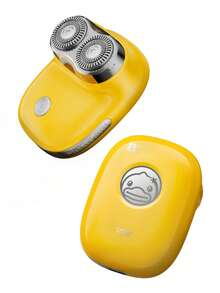 SKYWORTH 250mAh High Capacity Battery Electric Shaver, IPX7 Waterproof, Wet/Dry Use, Full Body Washable, 3 Precision Steel Blades, One-Touch Start, Premium Silver Appearance, Suitable For Shower Use, Reduces Skin Irritation, Applicable For Travel, Camping, Fitness, Office, Bathroom, Bedroom And More Scenarios - Multicolor - View 3