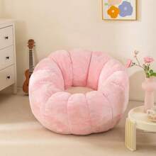 Pumpkin Bean Bag Sofa Chair Bean Bag Chair With Filler For Teens Toddler Comfy And Lazy Sofa For Dorm Apartment Living Room And Bedroom Pink - 粉色 - 查看 2