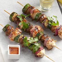 300/200/100/80/50/30/20支装 20厘米竹签，水果签，甜点签，烧烤签，方形木制开胃菜牙签，适用于派对、三明治、新鲜农产品拼盘 - 多色 - 查看 6