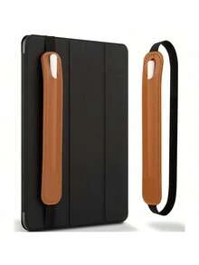 Bao đựng bút Goospery tương thích với Apple Pencil (thế hệ 1 & 2), túi đeo chéo bằng da PU, phụ kiện có dây chun, phù hợp với Apple Pencil thế hệ 8, 7, Mini, 5/Máy tính xách tay/Máy tính bảng - Màu đen - Nhiều màu - Xem 6