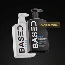 BASED Daily Skincare Duo| Purifying Face Wash + Restoring Moisturizer| Built For All Skin Types| 100% , Healthy Ingredients| Hormone  - ZERO Endocrine Disruptors - Bộ đôi chăm sóc da - Xem 5