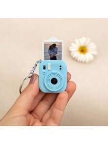 1 Móc khóa máy ảnh mini in 3D có thể tùy chỉnh, có thể chèn ảnh tùy ý, móc khóa hình máy ảnh dễ thương, thích hợp làm quà tặng cho cặp đôi/bạn bè, phụ kiện mang theo hàng ngày độc đáo có thể tùy chỉnh. - Nhiều màu - Xem 16