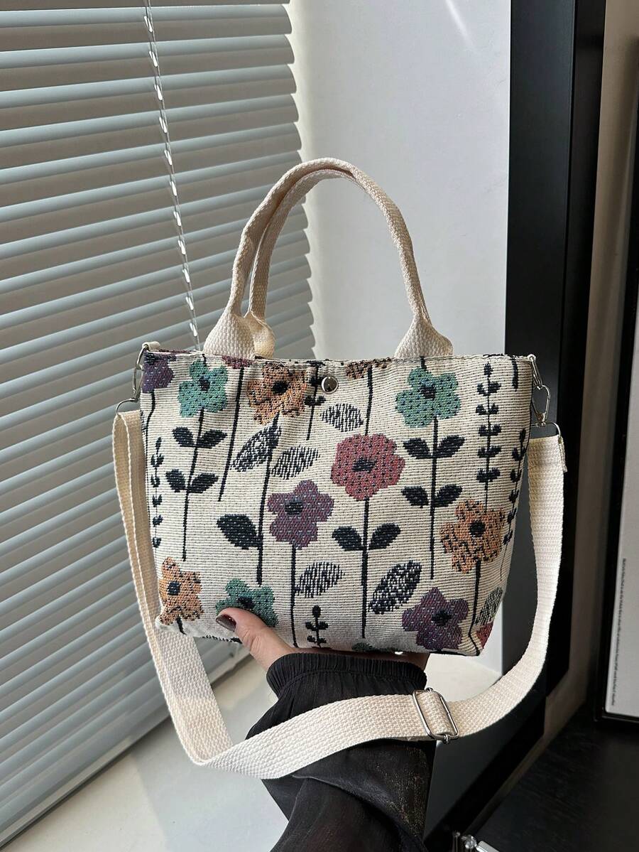 Minimalist Lightweight Nylon Down Jacket, Versatile Small Handbag & Shoulder Bag - Multicolor - View 1