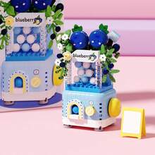 Gashapon Machine Model Small Particle Building Blocks Toy, Cute Cartoon Handmade DIY Desktop Decor Ornament Gift - 彩色 - 查看 9