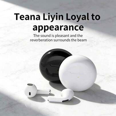 Air Pro 6 TWS 蓝牙耳机，无线蓝牙耳机，降噪耳机，带麦克风，无线耳机