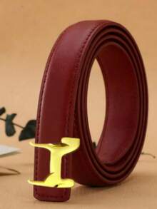 1条女士休闲PU皮腰带，适合所有季节 - 彩色 - 查看 11