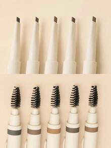 3CE 130mg/0.0046oz Deep Brown Eyebrow Pencil, Smooth Texture, Flat Tip Design For Easy Shaping And Filling, Natural Hair-Like Feel, Waterproof And Smudge-Proof, Built-In Spoolie Brush, Suitable For Beginners, Korean Eyebrow Makeup, K-Beauty - Deep Brown - View 11
