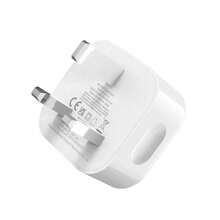 White Solid Color Wall Charger 20W UK Plug Charger Set With 3.3ft/100cm Type-C To Lightning Fast Charging Cable, Portable Wall Charger Adapter Compatible With Iphone 14 Pro/13 Pro/12/12 Pro Max/11 Pro Max/XS Max/XS/XR/X Spring Gift - 英規插(220-240V) - 查看 9