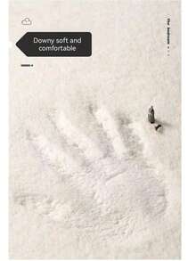 Thảm len giả lông thú hoạt hình không đều, chất liệu cashmere, thích hợp cho phòng khách, bàn cà phê, thảm trải sàn, phòng ngủ, phòng trẻ em, dày dặn. - 1PC - Xem 7