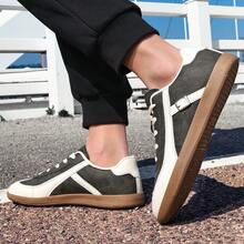 Giày thể thao nam casual mùa xuân mới, giày tập luyện Đức nhẹ và đế mềm. - be - Xem 4